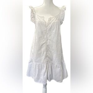 Universal Thread Textured White Dress